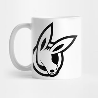 MOULE Head Logo Black Outline Mug